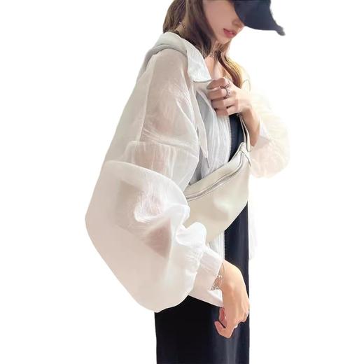 现货日系新款时尚轻薄连帽防晒衣服女夏季防紫外线遮阳防晒衫 商品图4