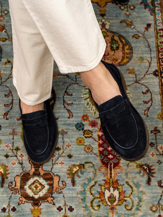 Astorflex 藏蓝麂皮乐福 商品图5