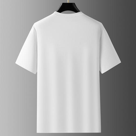 【精梳棉】【DX】大依优型大码短袖T恤圆领休闲百搭半袖上衣夏季男士加肥大码宽松棉胖子 商品图4