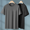 【速干】【DPF】大依优型大码短袖T恤圆领速干透气半袖体恤加大运动休闲汗衫胖子宽松夏装男士上衣 商品缩略图3
