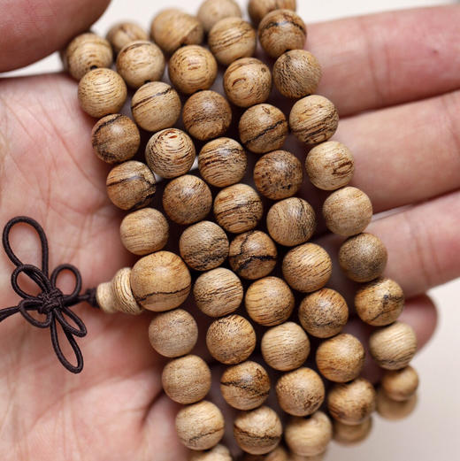 【青山特惠】8mm 108颗 达拉干沉香天然老料手串 约21g   c00078 商品图5
