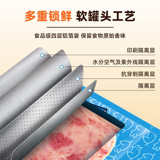 【特惠】梅林“梅错儿”盒装火腿猪肉150g/罐 商品图2
