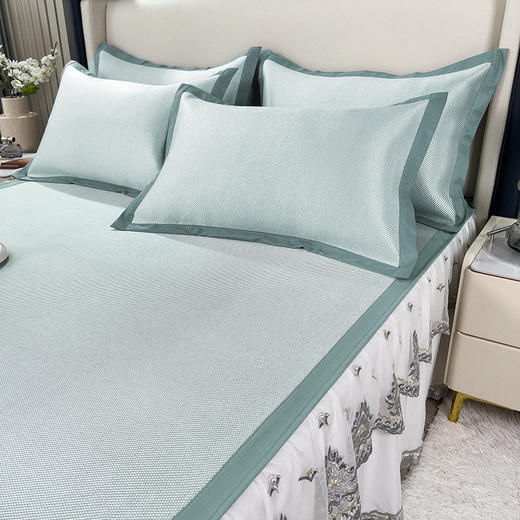 高品质加厚加密冰藤床裙凉席 清凉舒适柔软无痕凉席 商品图10