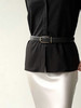 VC｜AW24159 Atlas belt  [头层小牛皮腰带 黑银 / 黑金 / 棕银 / 棕金 ] 商品缩略图0