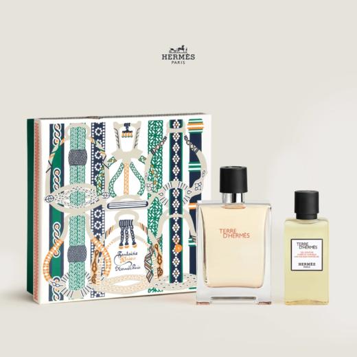 爱马仕 大地淡香氛套装 (香水100mL+沐浴啫喱80ml）【保质期：2026年9月11日】 商品图0