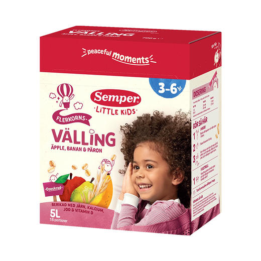[瑞典]森宝谷物奶粉725g. Semper Fullk Valling 725g 商品图0