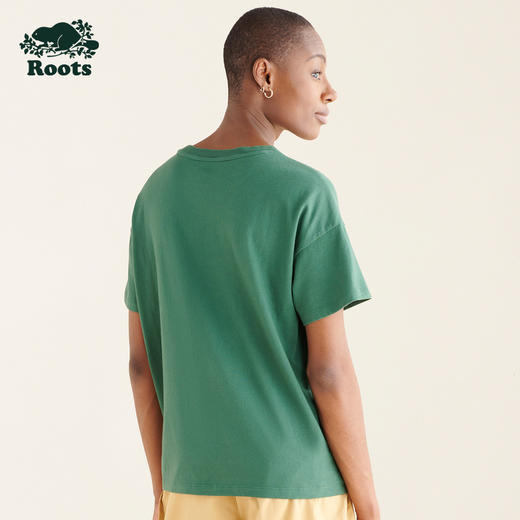 【2件9折】【ROOTS】女式海狸独木舟短袖T恤 商品图5