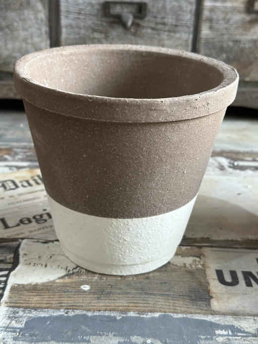 手工 粗陶花盆 高度16厘米 口径17厘米 商品图2