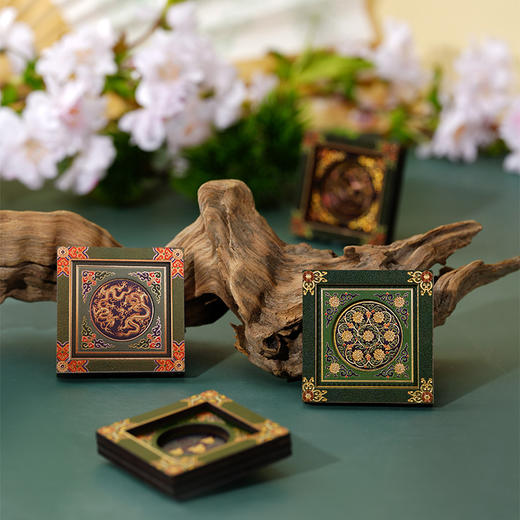 殿顶天花木质冰箱贴 商品图1