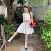 西遇无袖背心连衣裙女夏季新款背后设计感A字圆领法式裙子SS050554 商品缩略图2