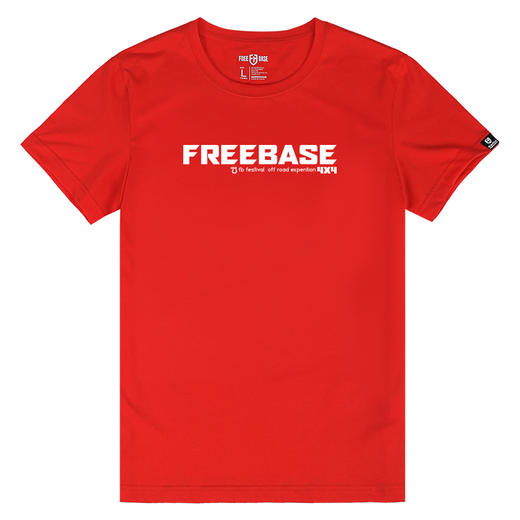 自由基地夏新品户外军潮logo印花短袖T恤男款情侣透气弹力棉上衣 NMT-2220 商品图6