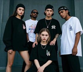 【99元/3件 5款任选 230g重磅】LA&WP--联名款100%纯棉印花T恤（选3件加入购物车一起拍下，单拍不发）