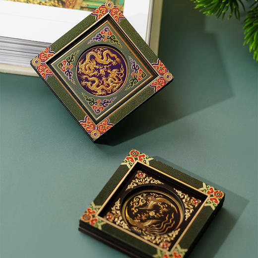 殿顶天花木质冰箱贴 商品图2