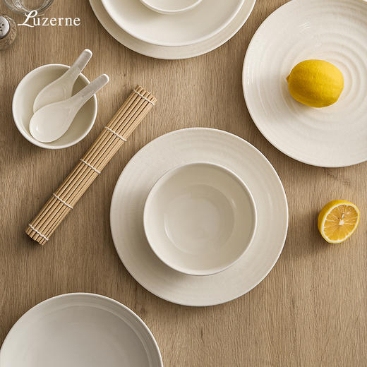 Luzerne陆升 Song宋系列时尚简约浮雕纹路18件套-礼盒装 商品图2