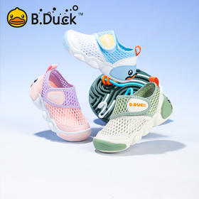 B.Duck小黄鸭童鞋宝宝鞋子夏季网面透气鞋男童女童学步鞋23-30 B1686866