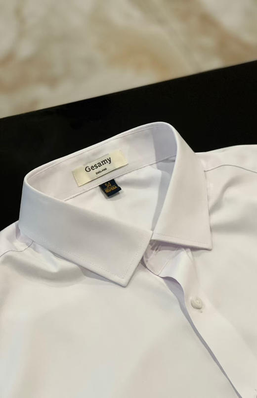 英国轻奢品牌Gesamy桑蚕丝短袖衬衫，英国高端塞尔福里奇商场，哈罗斯商场都有专柜，2.5%桑蚕丝+29.5%莫代尔的黄金配比，吸湿性，透气感都很好，5色可选
尺码M-3XL，清货特价 商品图10