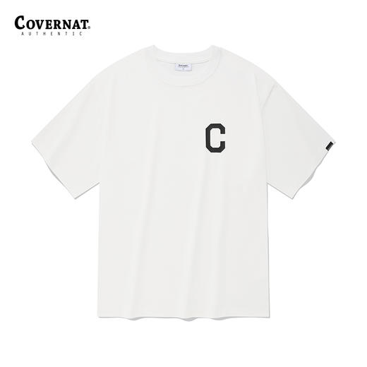 Covernat短袖t恤新品C标志字母休闲上衣CO2302ST12 商品图8