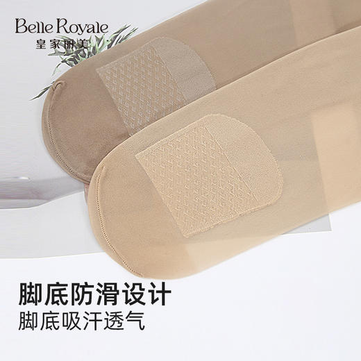 皇家丽美自带磨皮薄款美肤连脚丝袜大版型裤袜WZS9401/WZS9402 商品图3