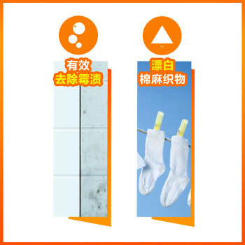 威猛先生（Mr Muscle） 甲流感防范 尼帕病毒防范 84消毒液 500g*3瓶 家用清洁 清新花香 商品图1