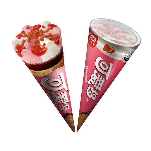 可爱多甜筒草莓口味冰淇淋单支(67G) 商品图3