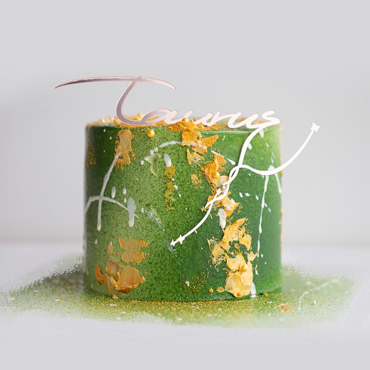 即将下架！2025新版「金牛座」竹香抹茶红豆味蛋糕｜十二星座唯美星空系列 商品图3