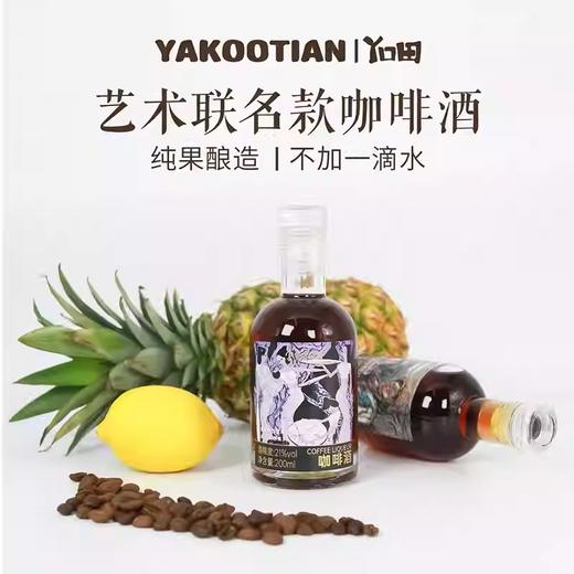 丫口田艺术联名咖啡酒（21%vol-200mlx2瓶+礼盒+手提袋） 商品图1