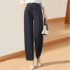 S1臣禾	松紧腰萝卜裤 棉麻混纺休闲裤	JZ251060458 商品缩略图1