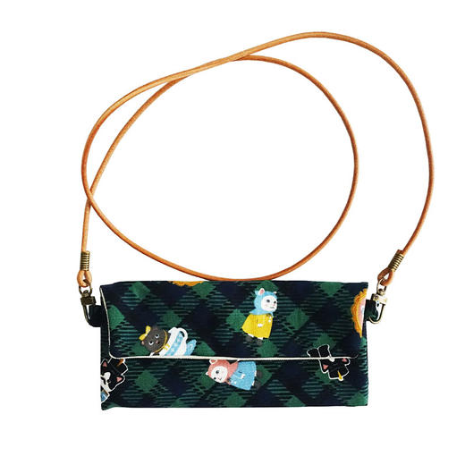 HUJI祤集Comfy斜挎包插画小猫小猫 商品图4