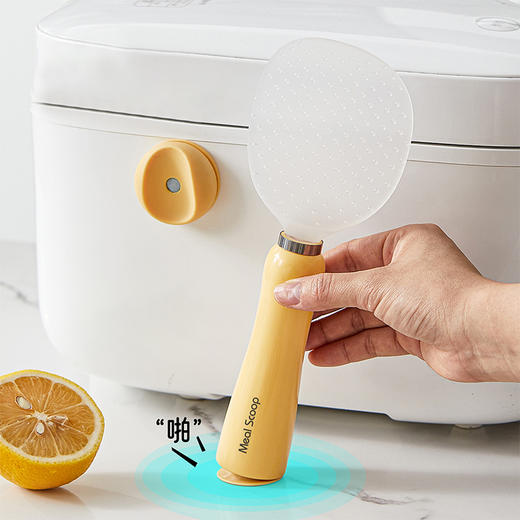 摩登主妇饭勺家用食品级不粘米饭可立式磁吸盛饭勺子电饭煲饭铲子 商品图2