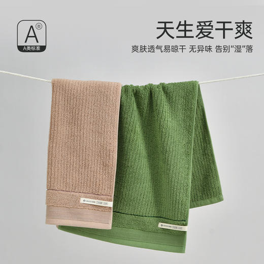 洁丽雅纯棉毛巾加厚7A抑菌家用洗脸巾女士毛巾2025款吸水清新面巾 商品图2