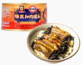 【上海农垦】光明 梅林 梅菜扣肉罐头340g/罐
