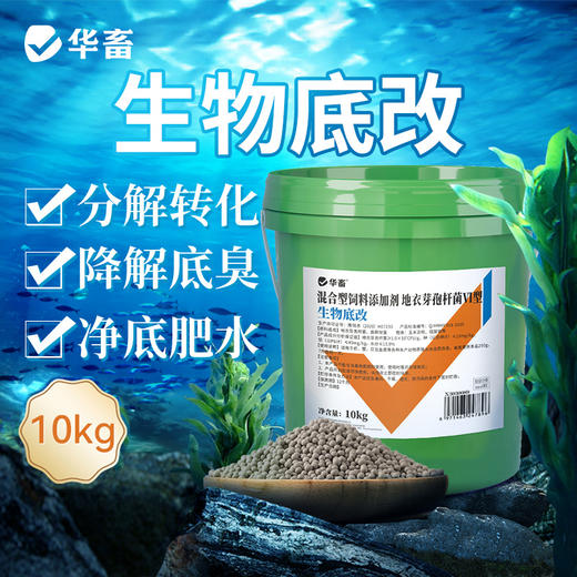 华畜生物底改双效改底王鱼虾蟹塘解毒调水增氧除臭水产养殖净水宝 商品图0