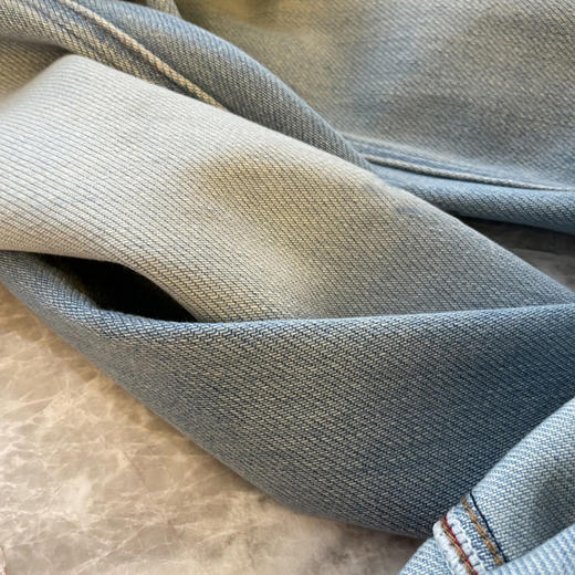 少女感早春花边腰！2025新款高腰窄版直筒显瘦牛仔裤女款！ 商品图3