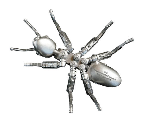 机械蚂蚁立体银币：指尖上的微型世界奇迹- 2025年喀麦隆机械蚂蚁立体银币 商品图4