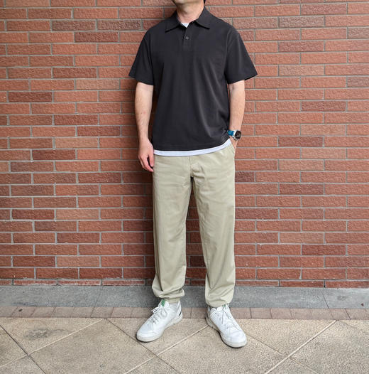 高品质男款~精梳棉假两件Polo领短袖T恤【包邮+三天无理由退huan】 商品图11