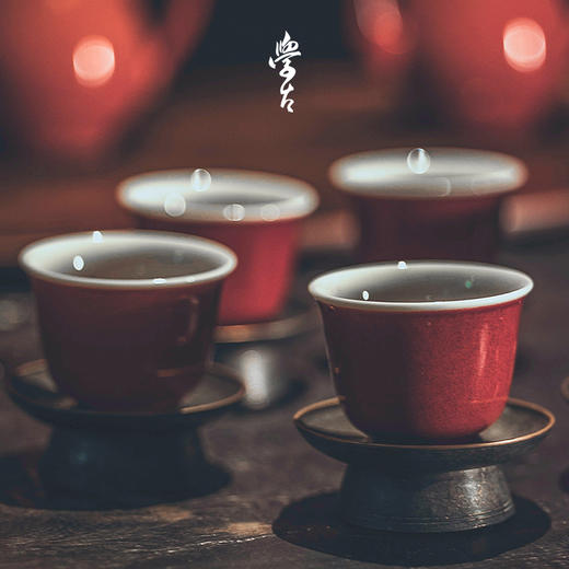 娜家民国小圆托 中式复古纯锡制品茗 商品图5