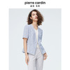皮尔卡丹女装新款时尚肌理商务干练短袖小西服P4246L4017L3 商品缩略图1