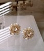 设计师款花球珍珠精致耳钉925脱敏针 商品缩略图8