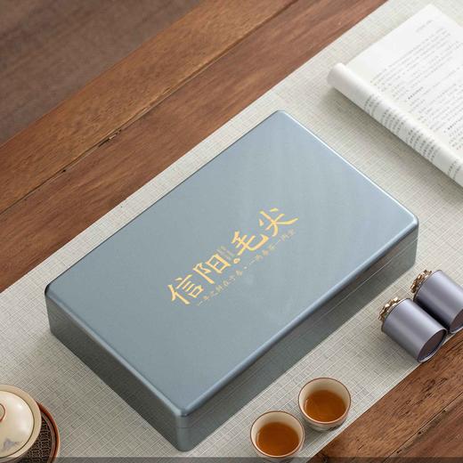 钢琴烤漆木盒【灰.18罐毛尖】60元1套.整箱14套 商品图3