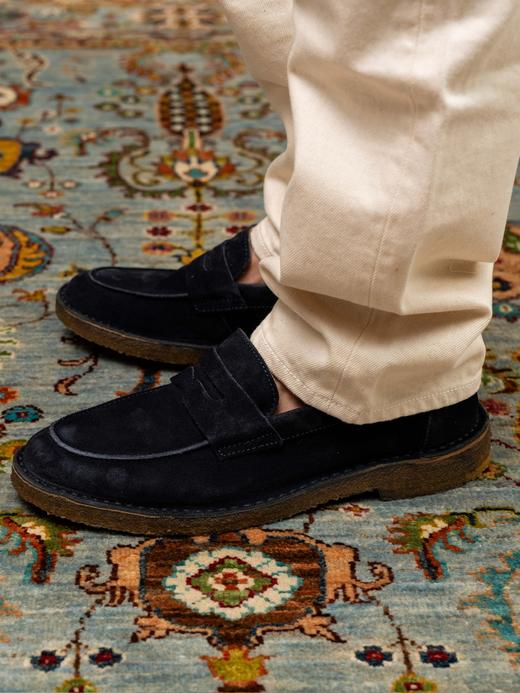 Astorflex 藏蓝麂皮乐福 商品图3