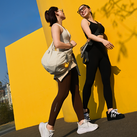 超级猩猩 x LaNikar 联名黑标莱卡超模裤 力量训练拳击跑步运动健身瑜伽裤