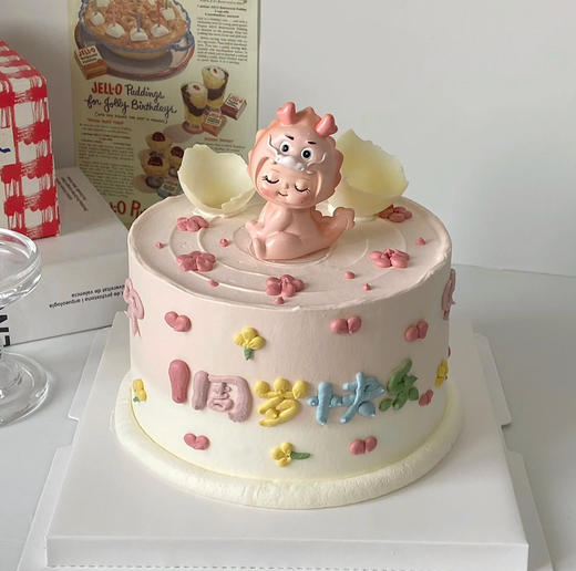 龙宝宝满月周岁百天生日蛋糕 商品图0