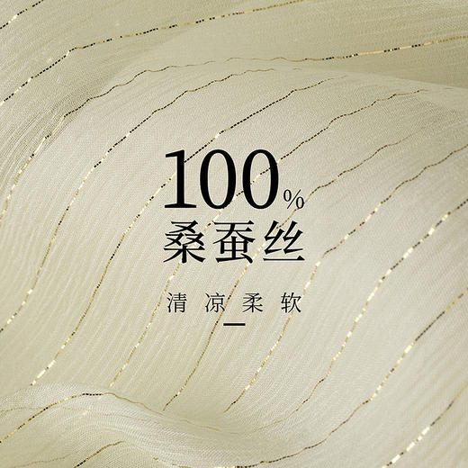 【林栖设计小店】金丝顺纡绉真丝连衣裙优雅绣花肌理感2025夏季新品长裙女1952072 商品图4