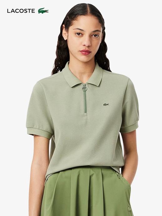 Lacoste法国鳄鱼2025SS女款短袖Polo 商品图3