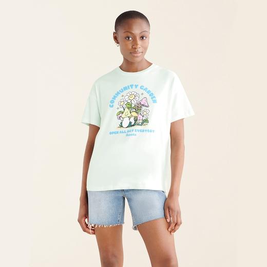 【2件9折】【ROOTS】女式休闲短袖T恤 商品图0