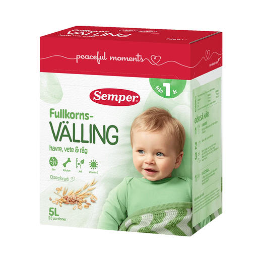 [瑞典]森宝谷物奶粉725g. Semper Fullk Valling 725g 商品图3