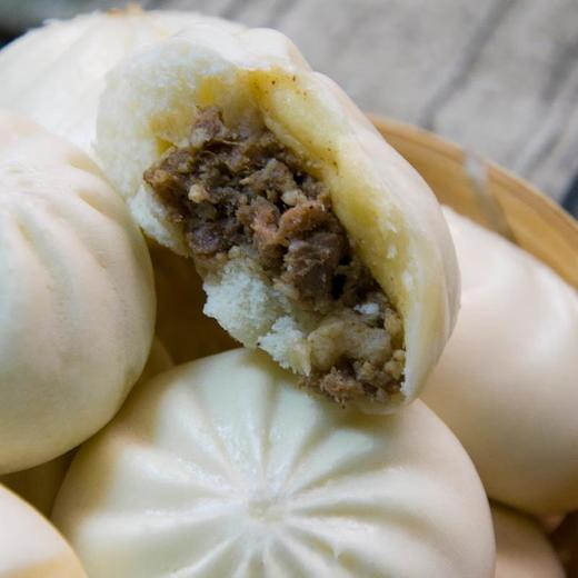 吉祥黑猪肉小笼包（沙茶风味）12个装360G 商品图1