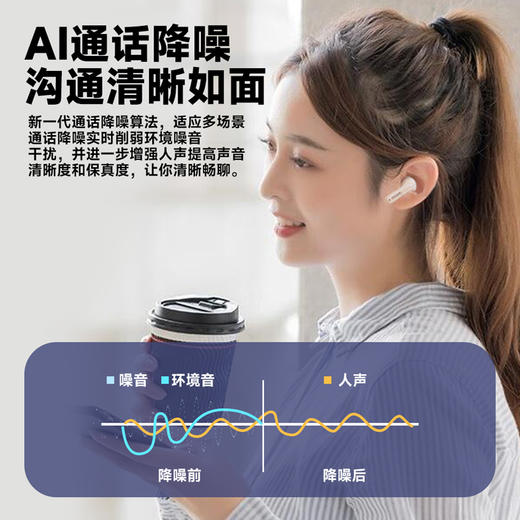 飞利浦PHILIPS蓝牙耳机真无线半入耳式运动跑步耳机TAT1199 商品图4