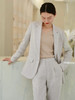 【4月10日 下午14:00 秒杀】小禾 春夏都可以穿的 亚麻平纹布 西服外套 商品缩略图1
