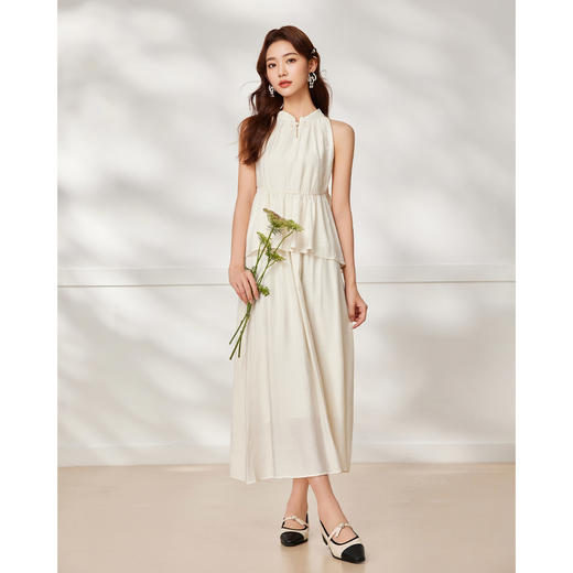 IEF/爱依服2025时尚套装夏季 法式清冷感气质通勤百搭上下套裙D43020- 商品图1